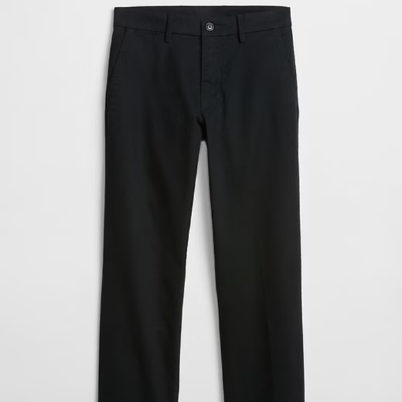 Black GapFlex Straight Khaki Pants 30x32 - Picture 1 of 4